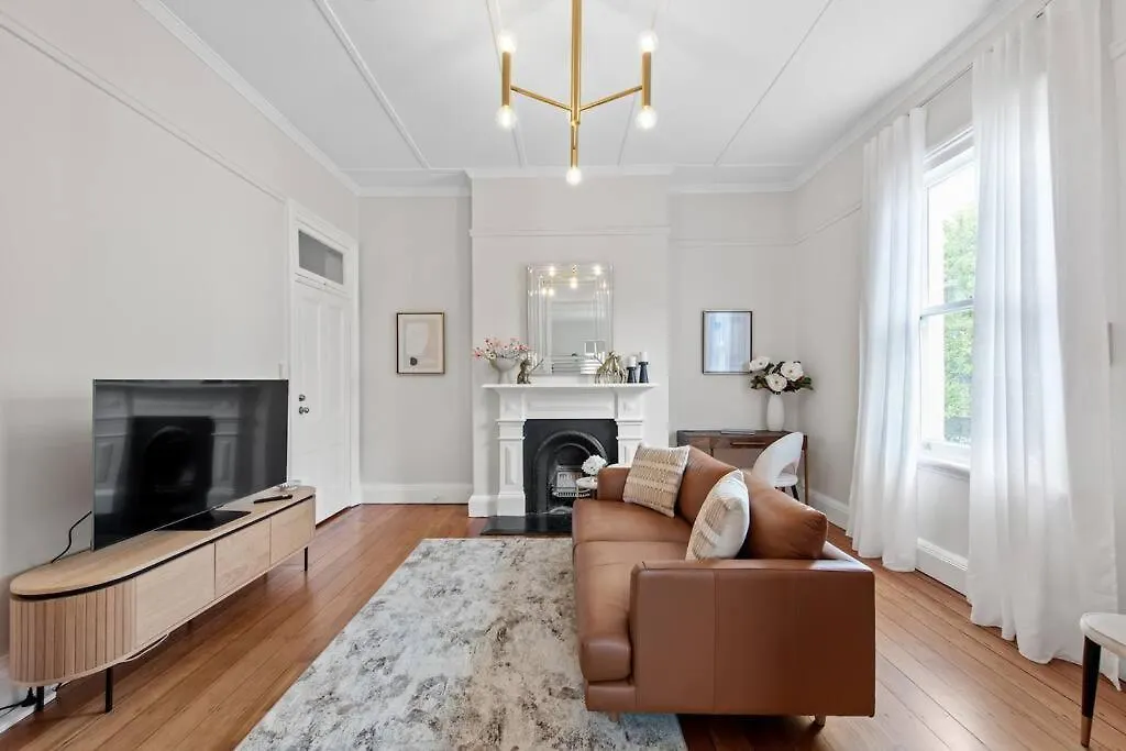 Art Deco W Modern Twist 1Bed 1Bath 1Car New Farm Lejlighed Brisbane